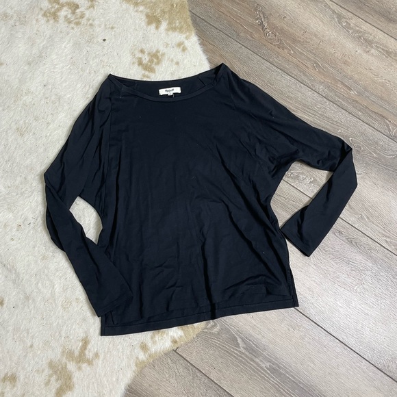 Madewell Tops - Madewell black long sleeve soft tee